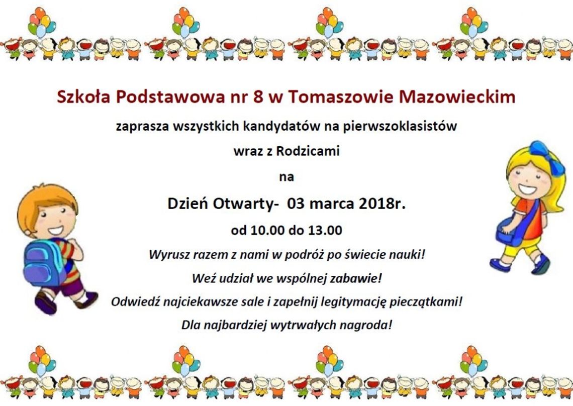 Dzień otwarty w &quot;ósemce&quot; - podróż po świecie nauki