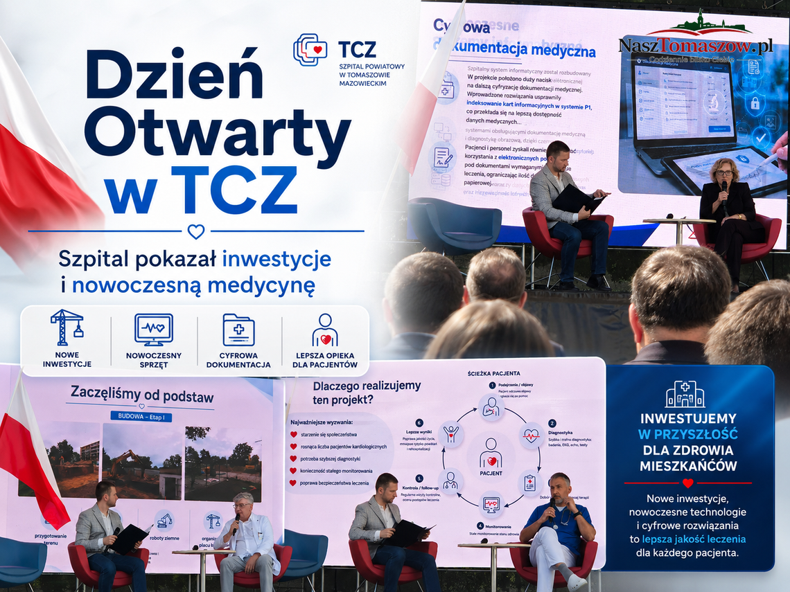 Dzień Otwarty w TCZ. Szpital pokazał inwestycje i nowoczesną medycynę Dzień Otwarty w TCZ. Szpital pokazał inwestycje i nowoczesną medycynę
