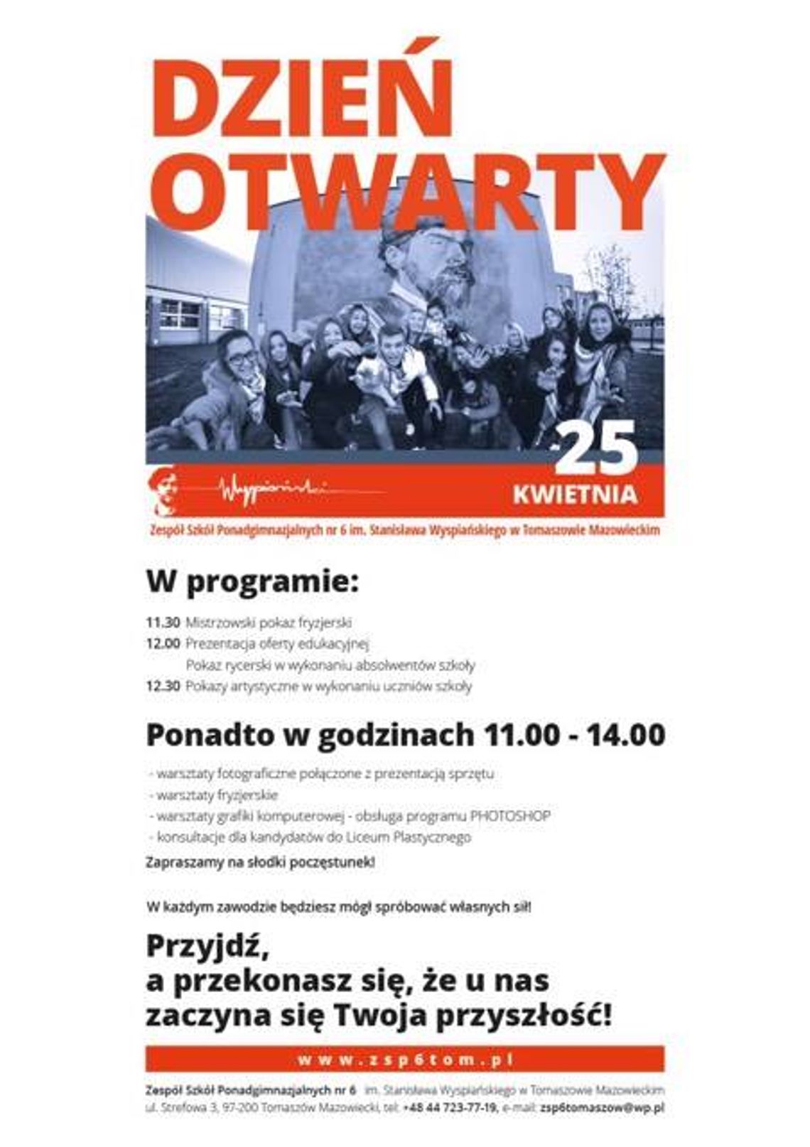 Dzień Otwarty w Wyspiańskim - Przyjdź i sprawdź