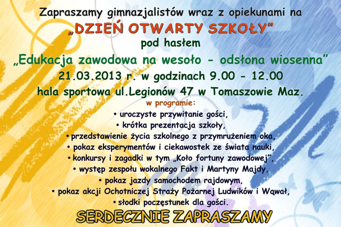 Dzień Otwarty w ZSP nr 3