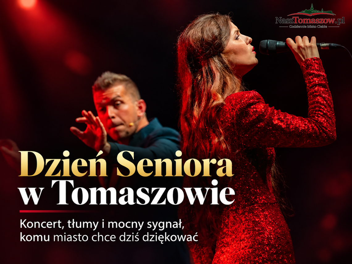 Dzień Seniora w Tomaszowie. Koncert, tłumy i mocny sygnał, komu miasto chce dziś dziękować Dzień Seniora w Tomaszowie. Koncert, tłumy i mocny sygnał, komu miasto chce dziś dziękować