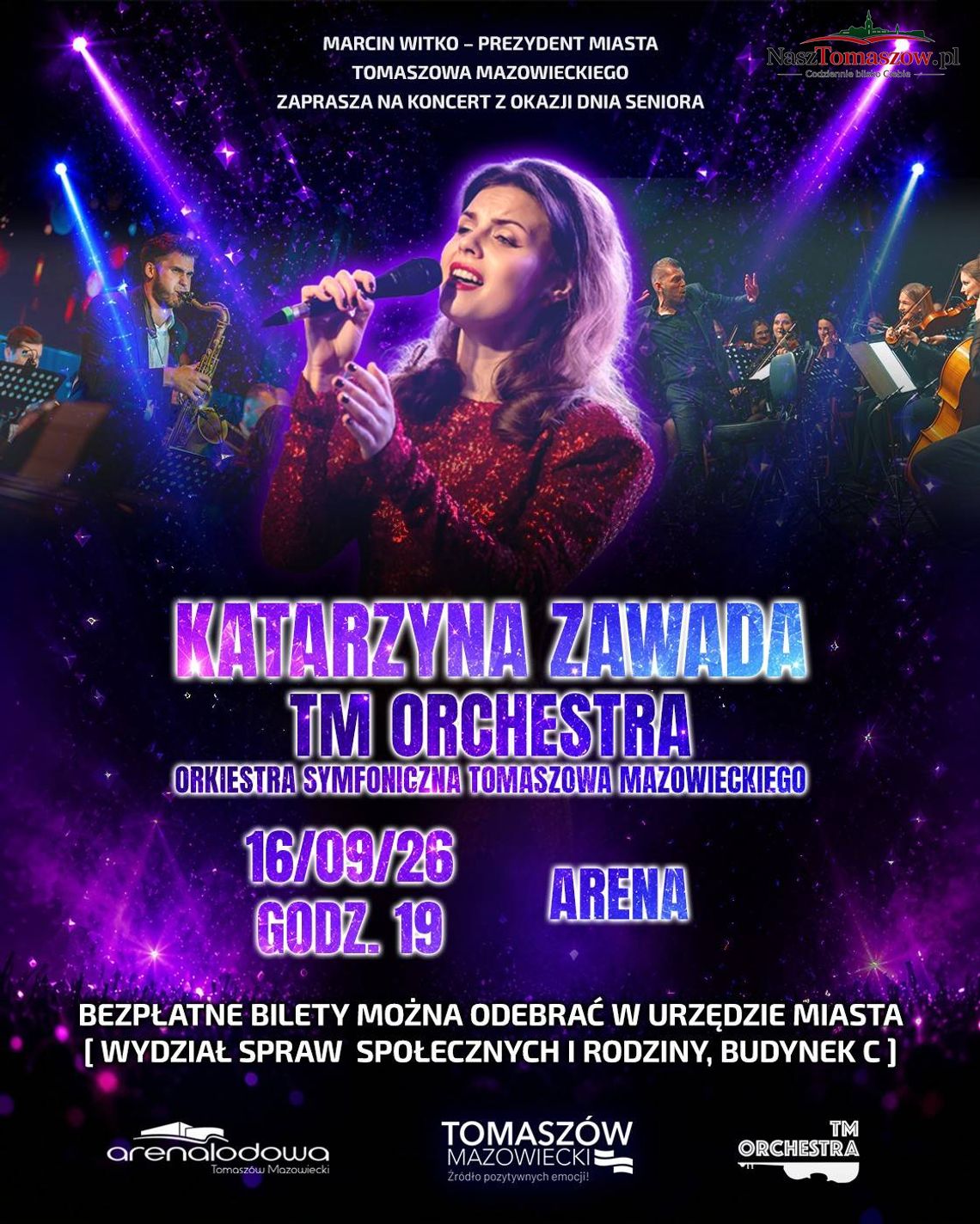 Dzień Seniora w Tomaszowie Mazowieckim z koncertowym akcentem Dzień Seniora w Tomaszowie Mazowieckim z koncertowym akcentem