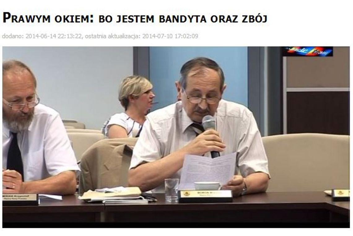 Dziennikarz persona non grata?