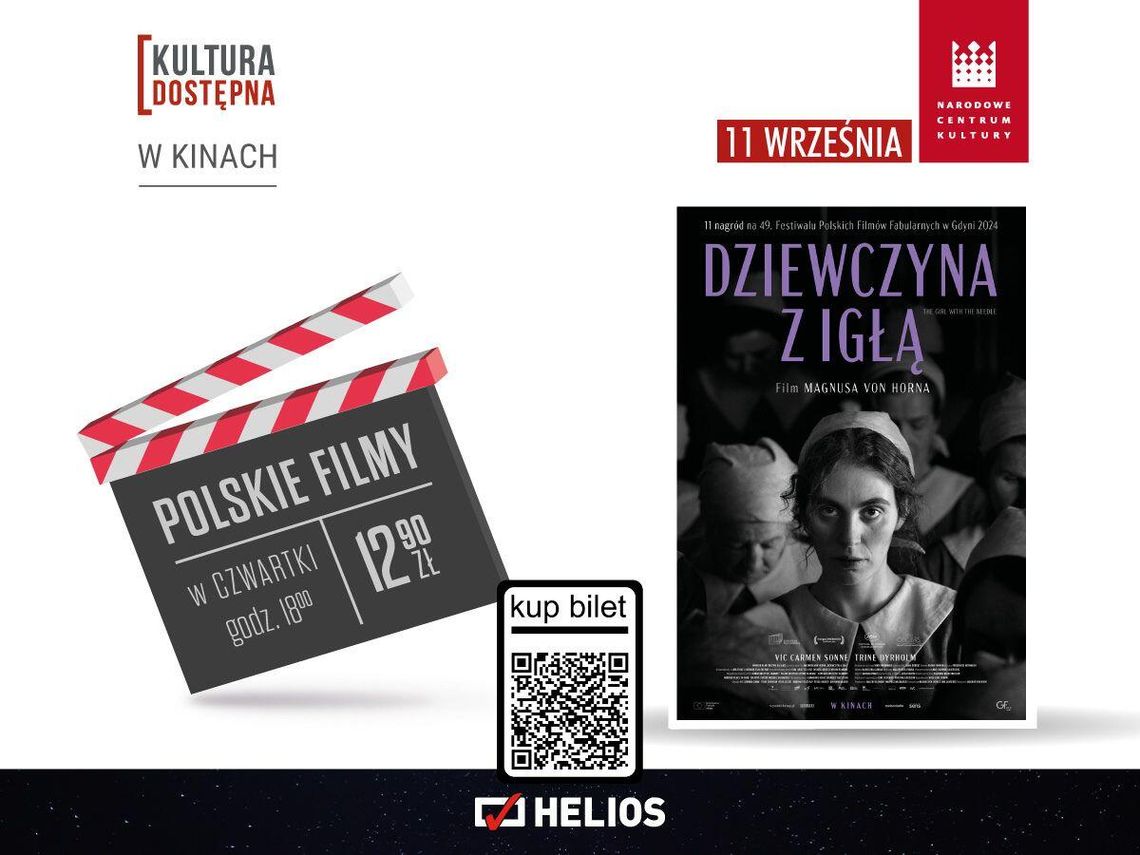 „Dziewczyna z igłą” w Kulturze Dostępnej – co warto wiedzieć przed seansem