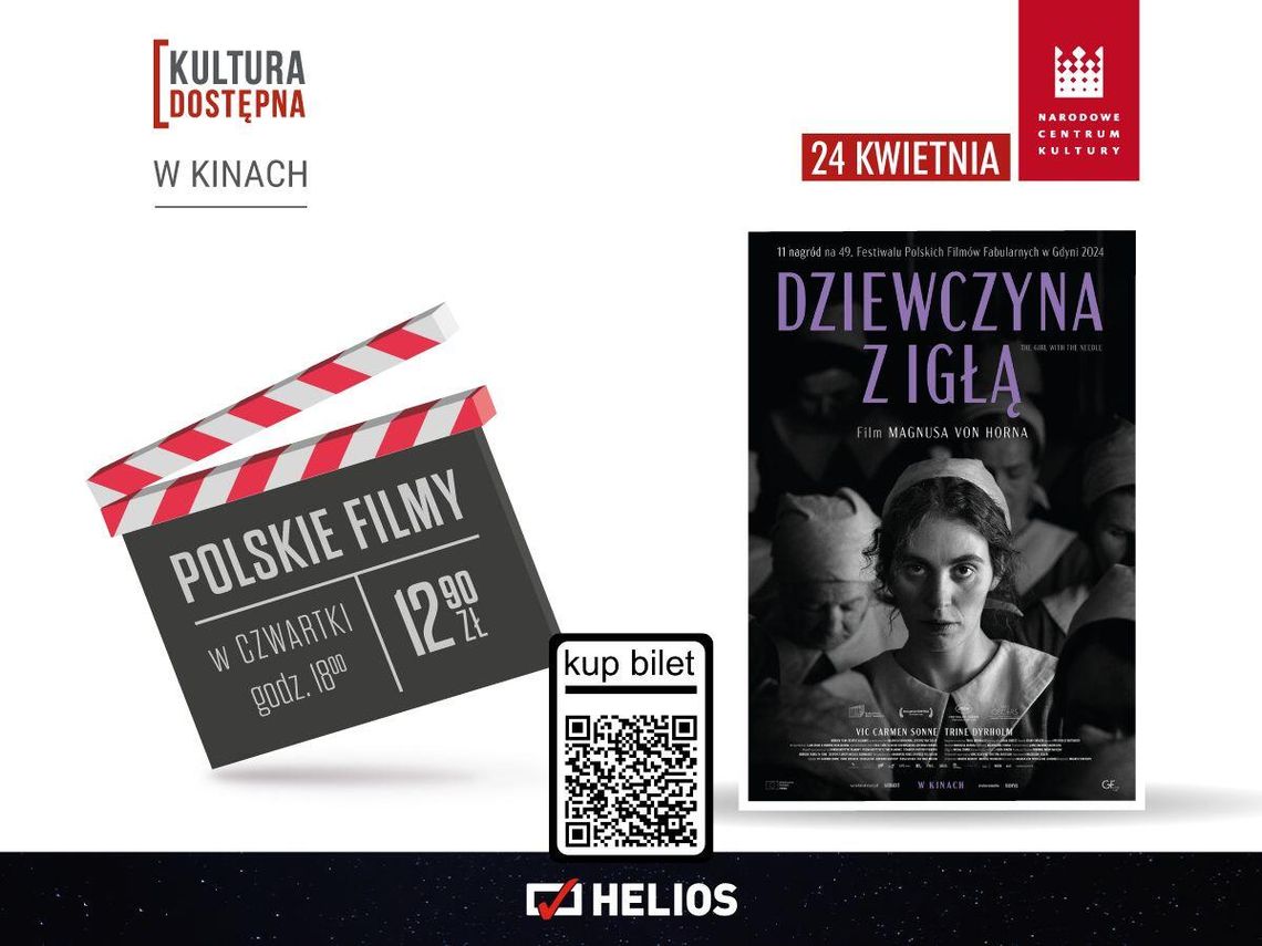„Dziewczyna z igłą”  w ramach cyklu Kultura Dostępna