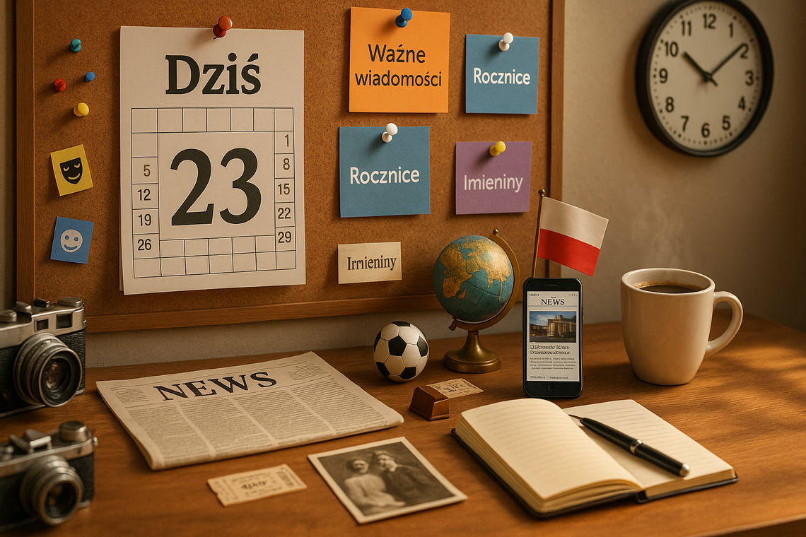 Dziś w kraju i na świecie ( czwartek, 23 października )