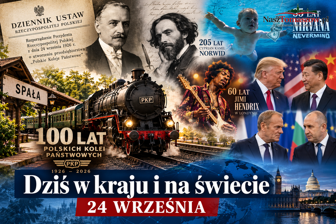 Dziś w kraju i na świecie – czwartek, 24 września