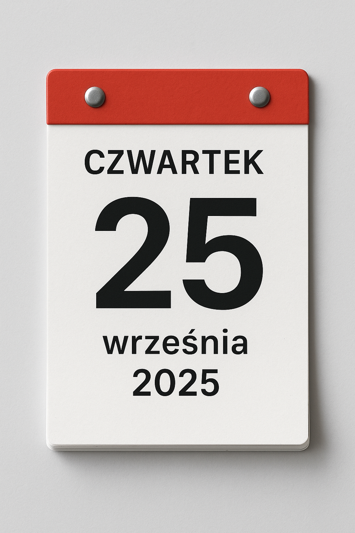Dziś w kraju i na świecie (czwartek, 25 września)