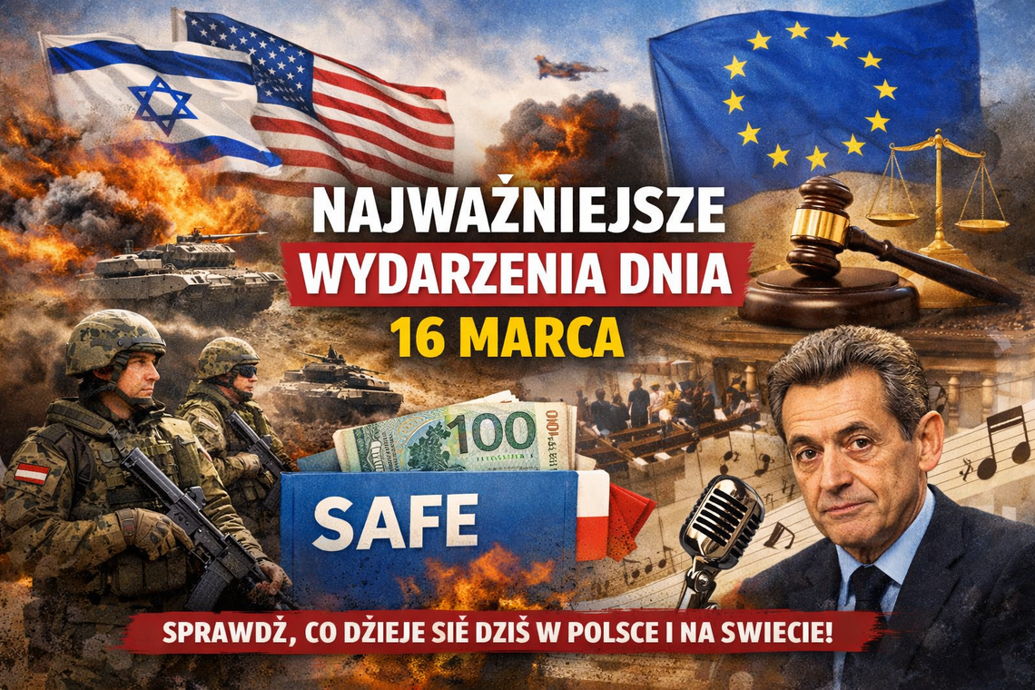 Dziś w kraju i na świecie – najważniejsze wydarzenia 16 marca