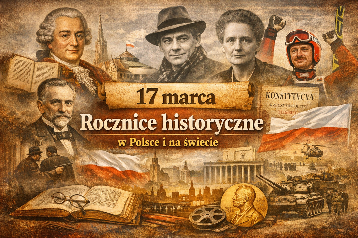Dziś w kraju i na świecie – najważniejsze wydarzenia 17 marca 2026 Dziś w kraju i na świecie – najważniejsze wydarzenia 17 marca 2026