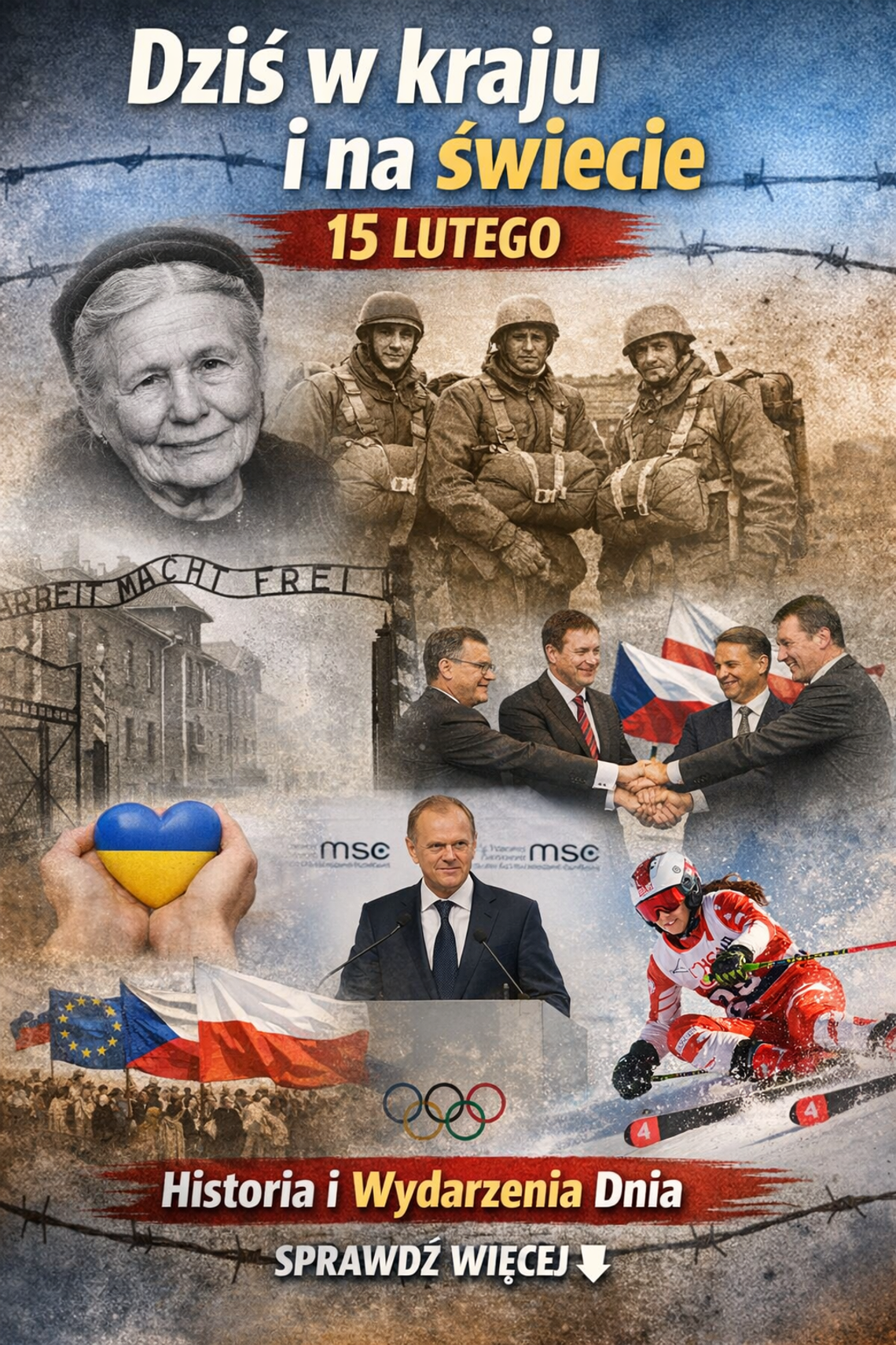 Dziś w kraju i na świecie (niedziela, 15 lutego)