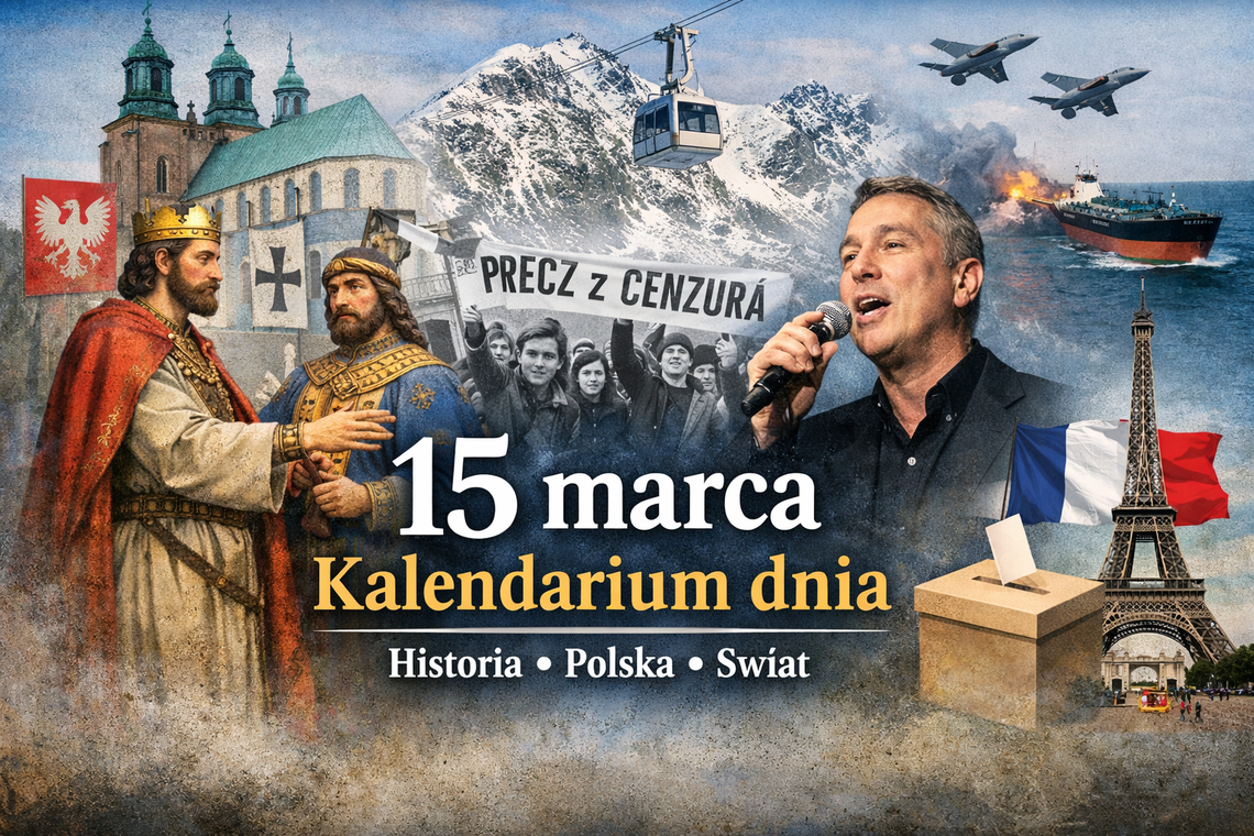 Dziś w kraju i na świecie – niedziela, 15 marca