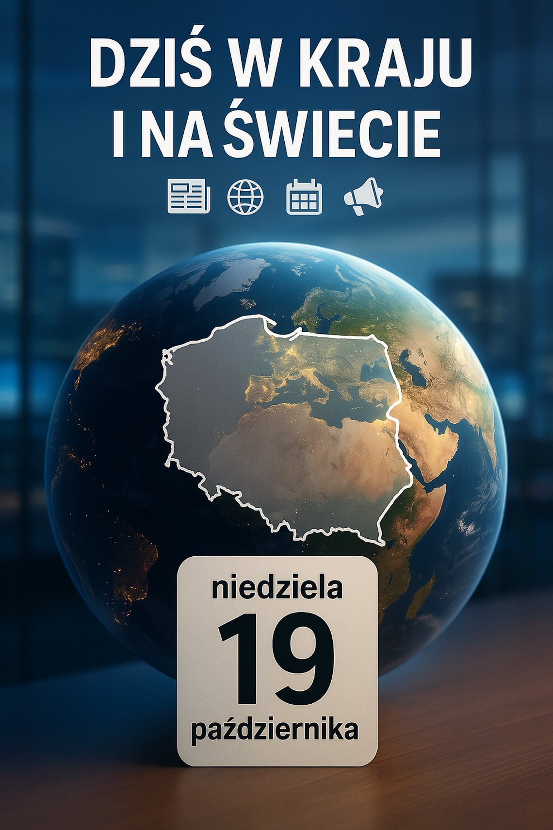 Dziś w kraju i na świecie (niedziela, 19 października) Dziś w kraju i na świecie (niedziela, 19 października)