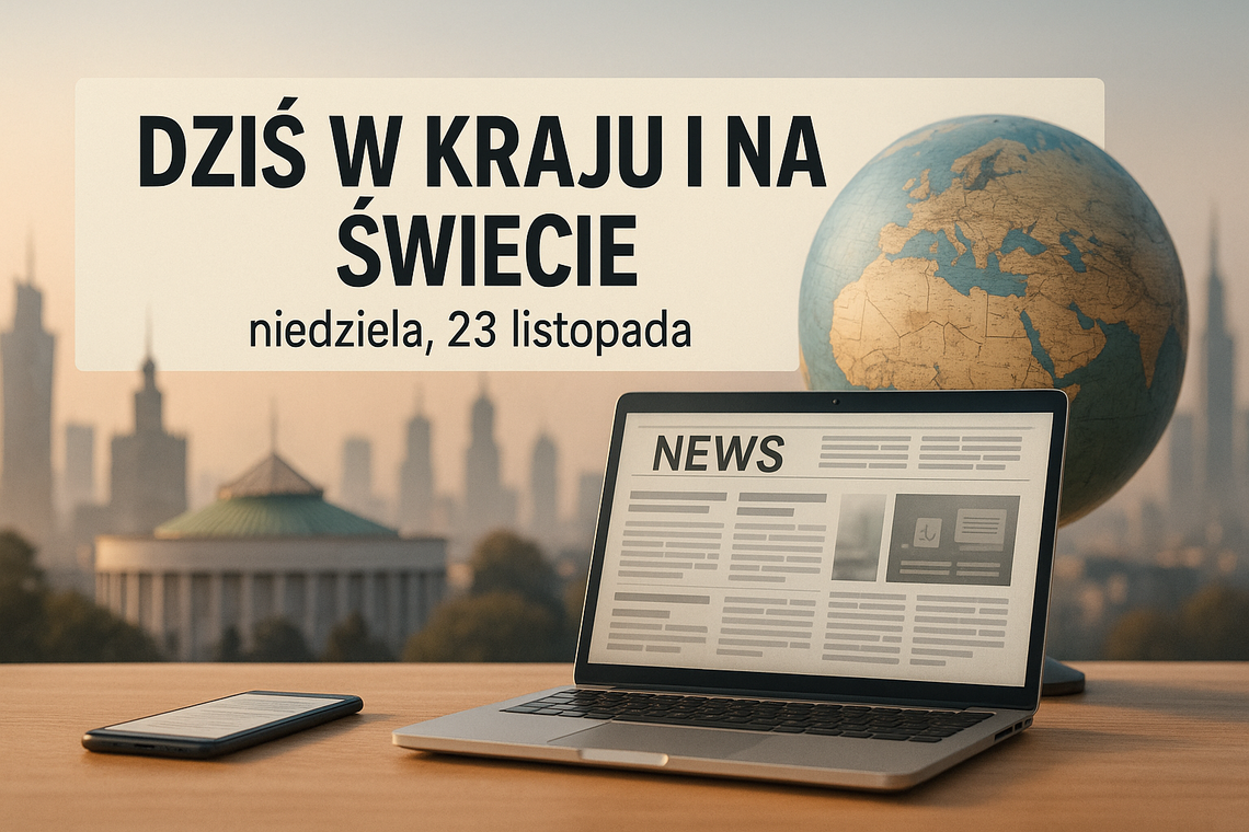 Dziś w kraju i na świecie (niedziela, 23 listopada)