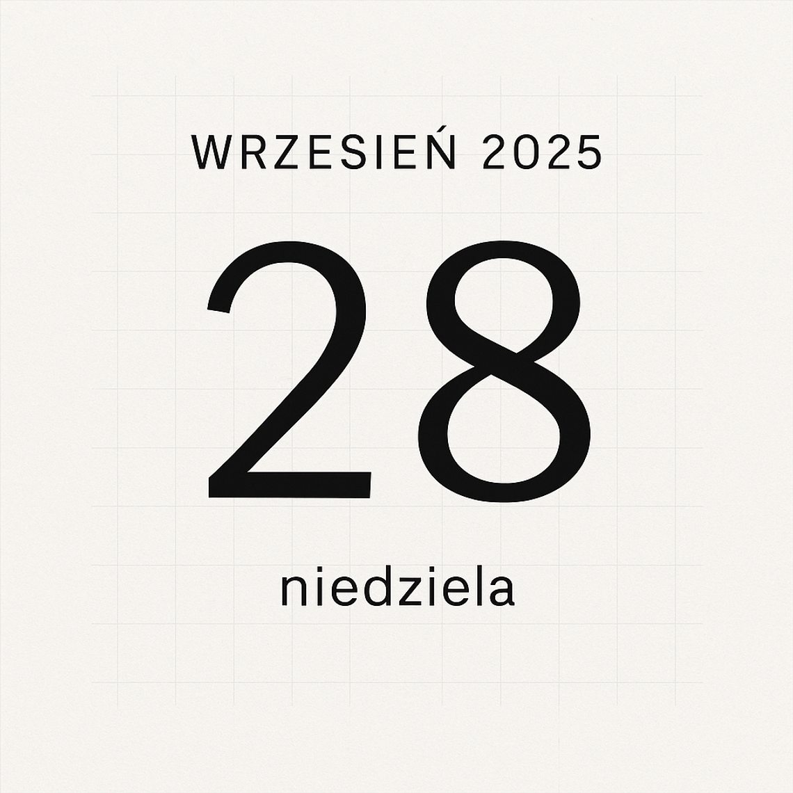 Dziś w kraju i na świecie (niedziela, 28 września)