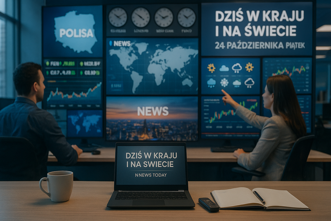 Dziś w kraju i na świecie (piątek, 24 października)