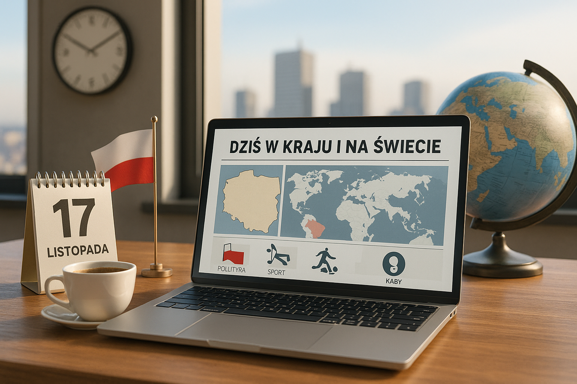 Dziś w kraju i na świecie (poniedziałek, 17 listopada)