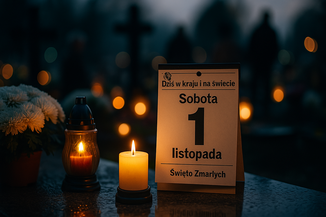 Dziś w kraju i na świecie (sobota, 1 listopada) Dziś w kraju i na świecie (sobota, 1 listopada)