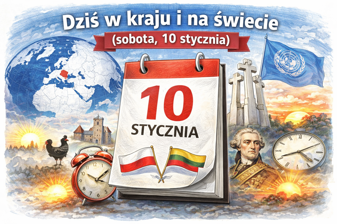 Dziś w kraju i na świecie (sobota, 10 stycznia) Dziś w kraju i na świecie (sobota, 10 stycznia)