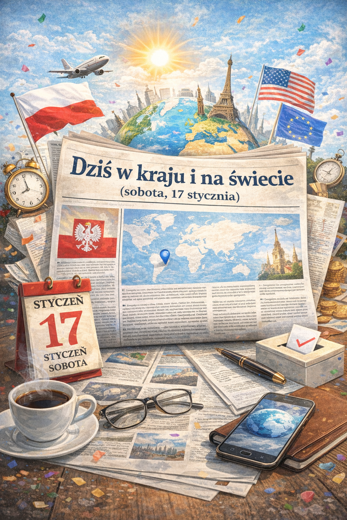 Dziś w kraju i na świecie (sobota, 17 stycznia)