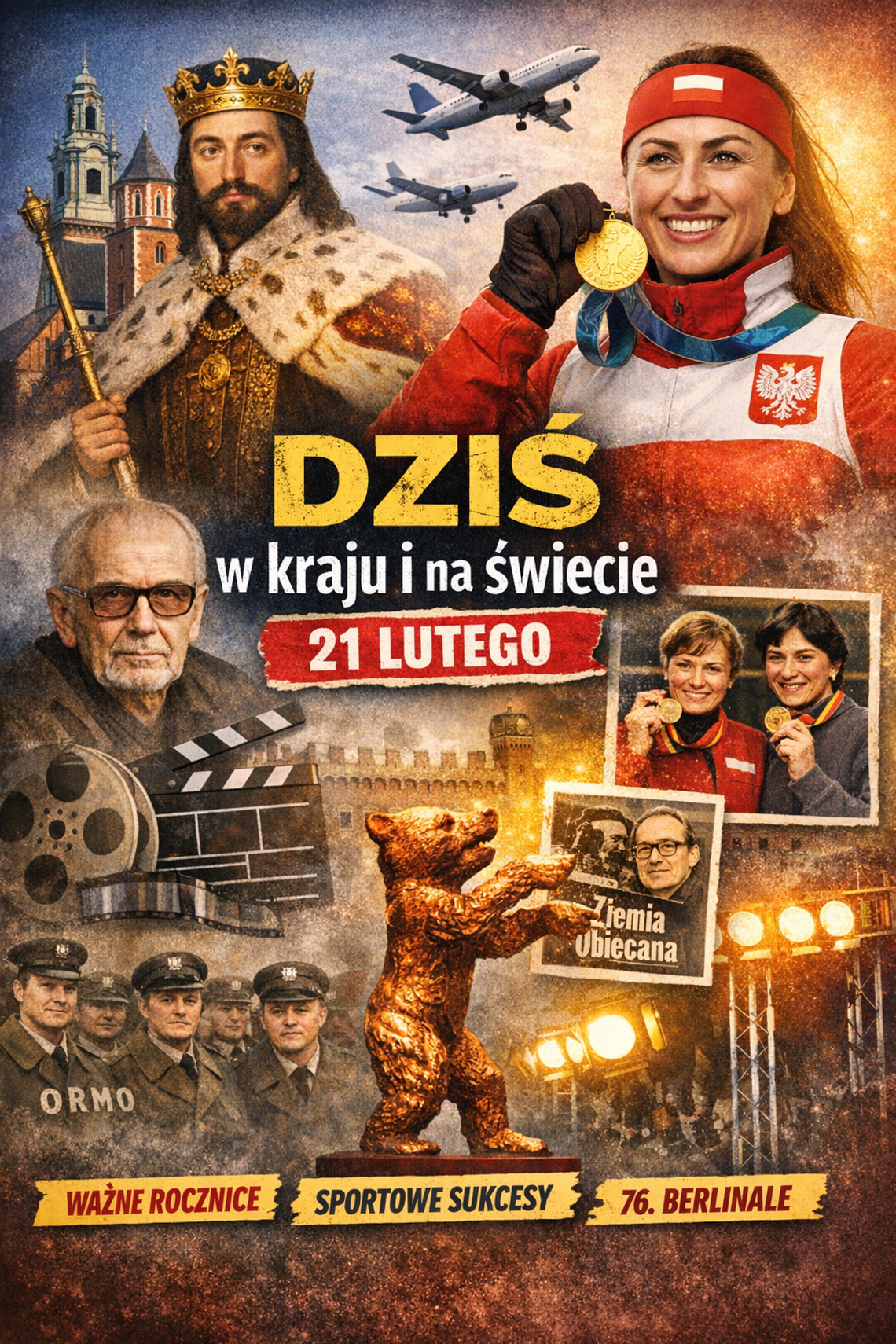Dziś w kraju i na świecie (sobota, 21 lutego) Dziś w kraju i na świecie (sobota, 21 lutego)