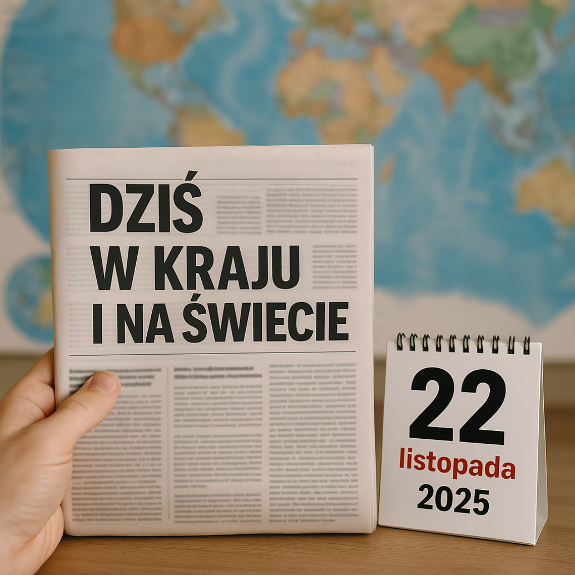 Dziś w kraju i na świecie (sobota, 22 listopada)