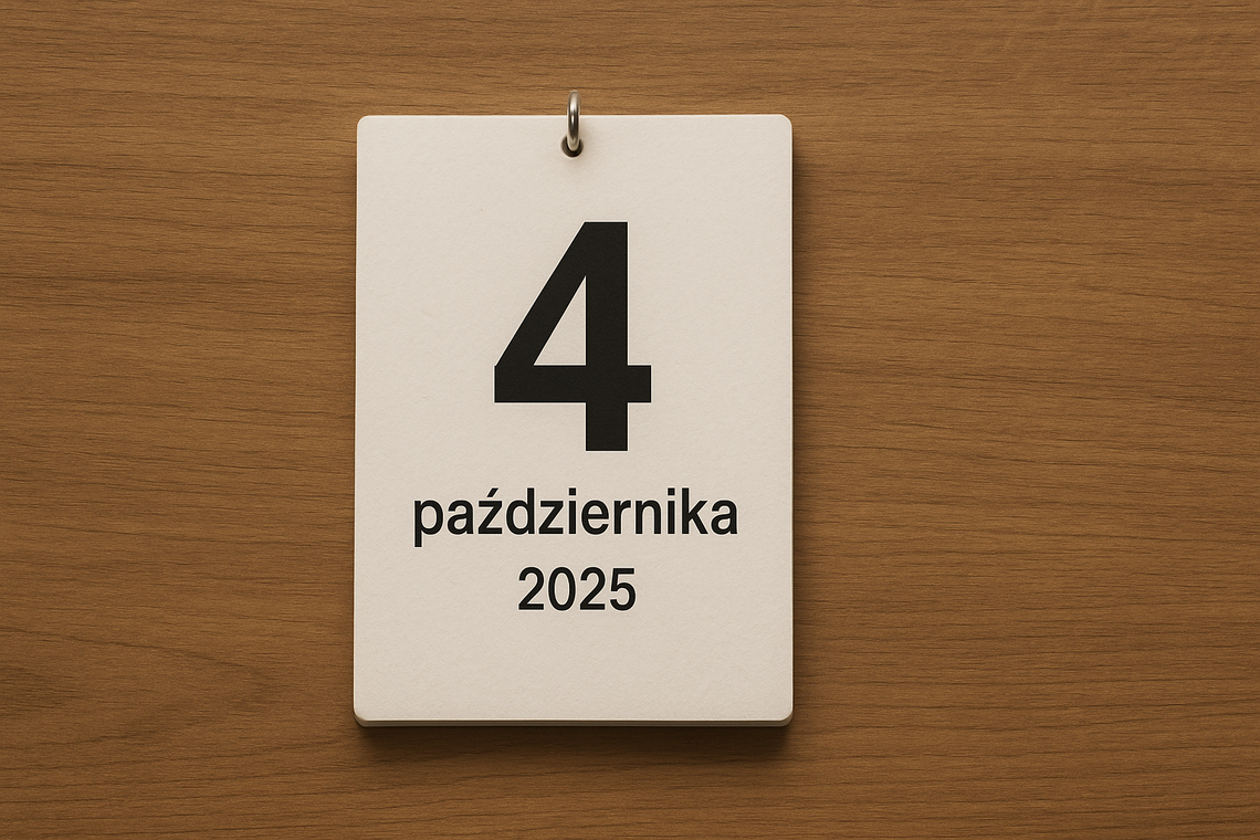 Dziś w kraju i na świecie (sobota, 4 października)