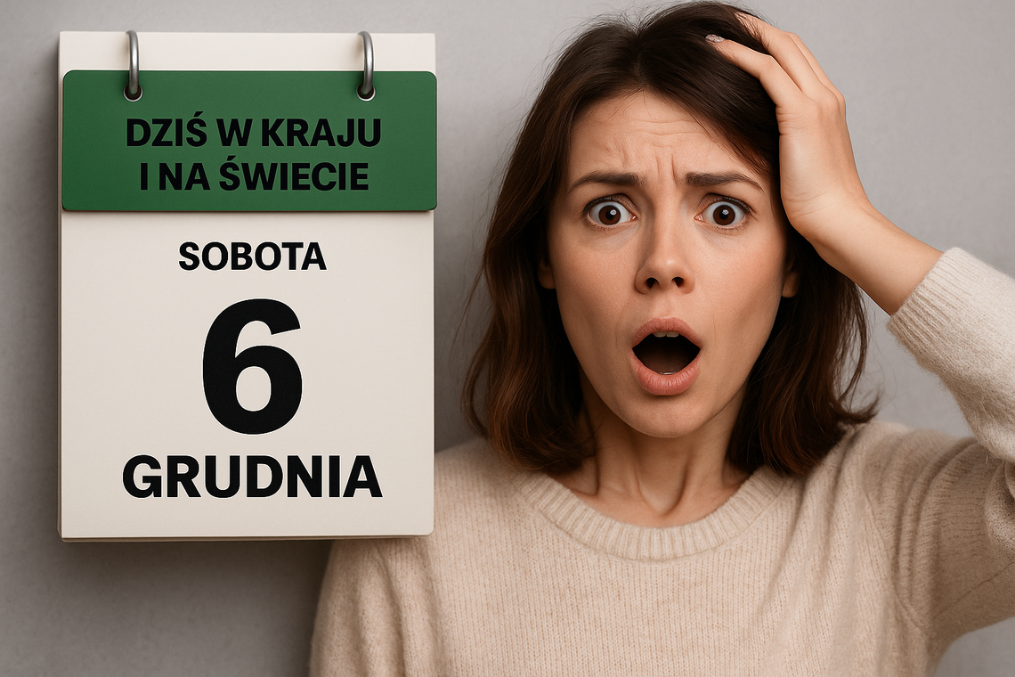 Dziś w kraju i na świecie (sobota, 6 grudnia)
