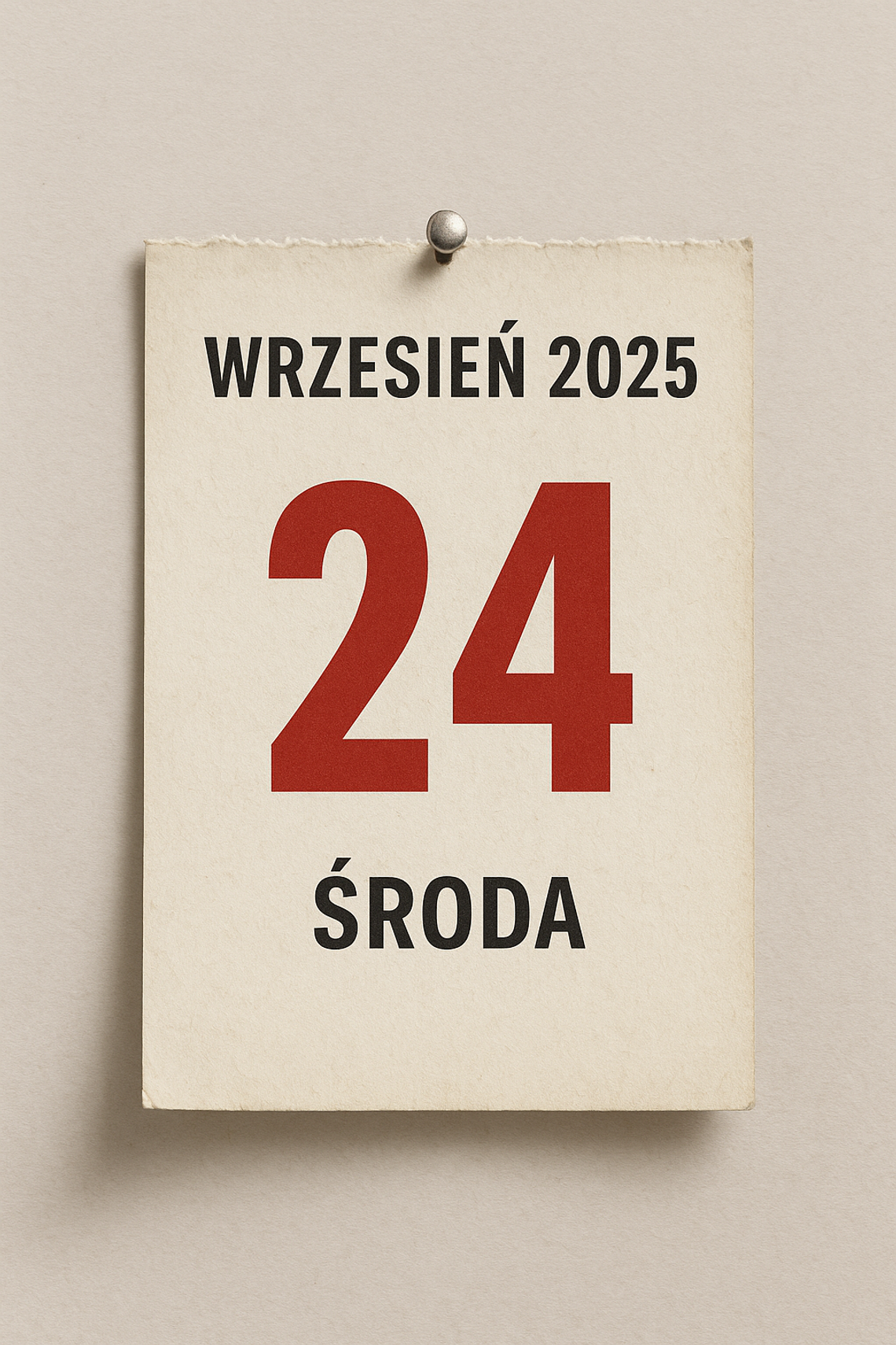 Dziś w kraju i na świecie (środa, 24 września) Dziś w kraju i na świecie (środa, 24 września)