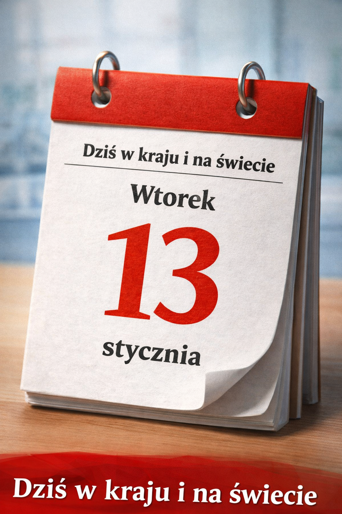 Dziś w kraju i na świecie (wtorek, 13 stycznia)