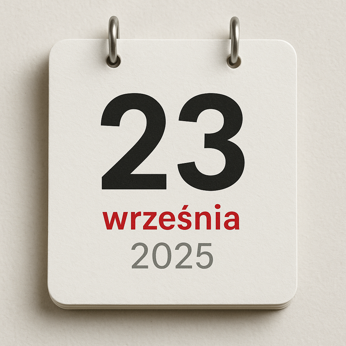 Dziś w kraju i na świecie (wtorek, 23 września)