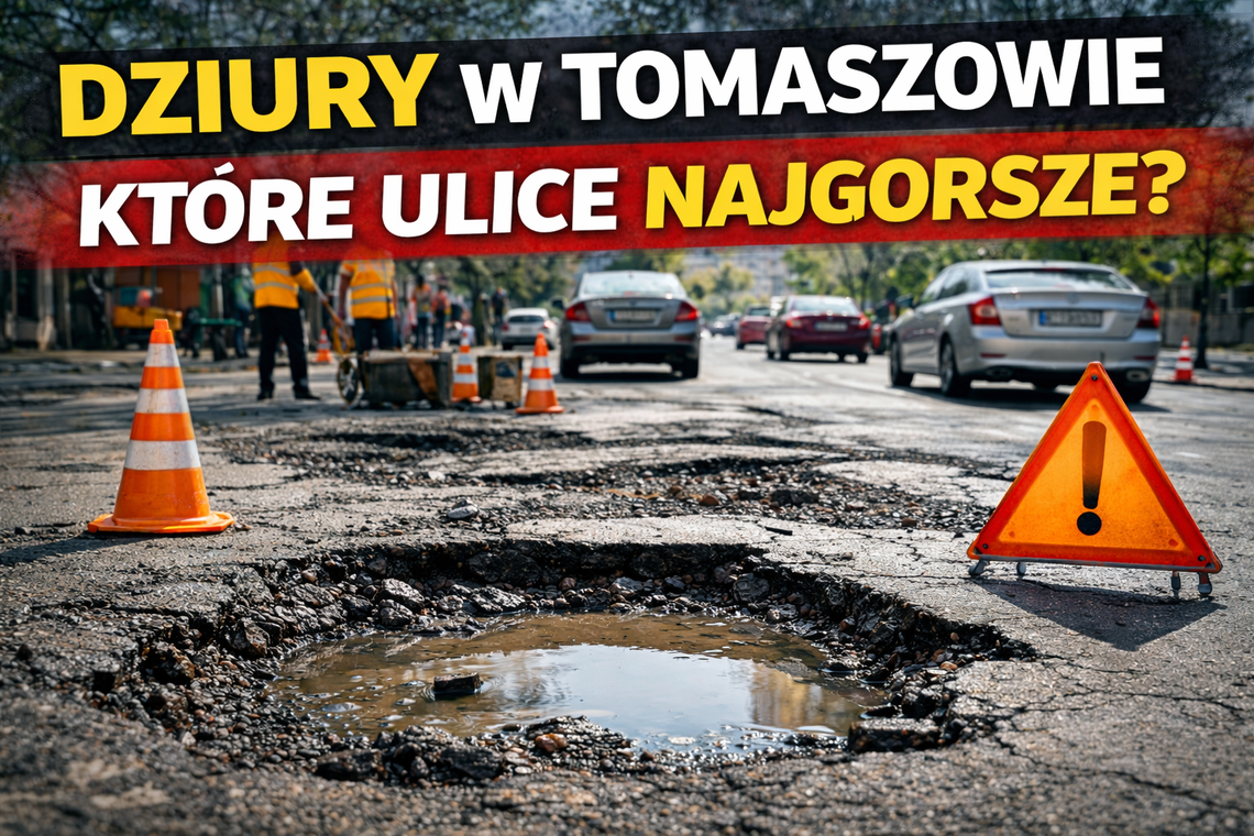 Dziury rosną z dnia na dzień. Wiosną poznamy prawdziwą skalę degradacji dróg w powiecie Dziury rosną z dnia na dzień. Wiosną poznamy prawdziwą skalę degradacji dróg w powiecie