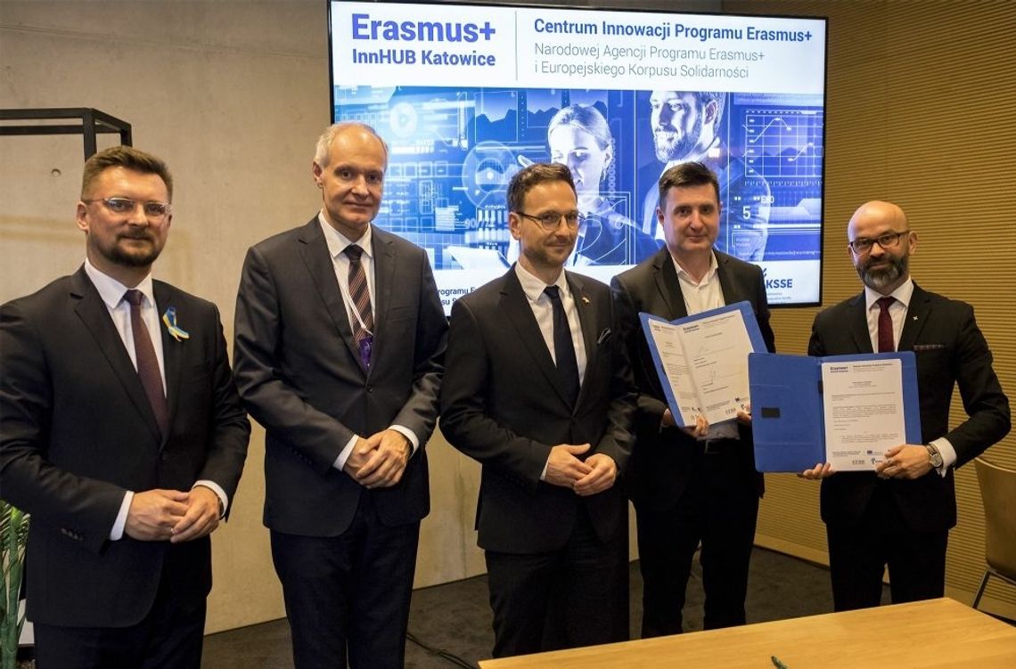 EKG: powstanie centrum Katowice Erasmus+ InnHUB