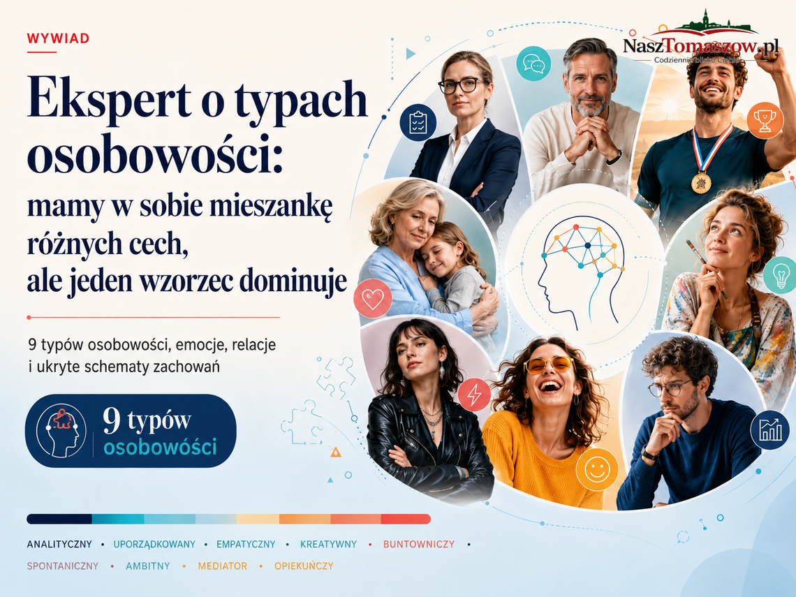 Ekspert o typach osobowości: mamy w sobie mieszankę różnych cech, ale jeden wzorzec dominuje (wywiad)