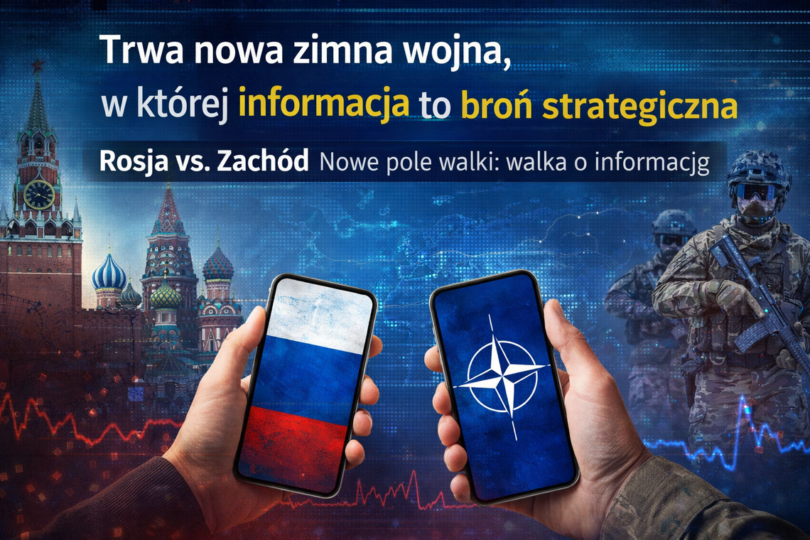 Ekspert: trwa nowa zimna wojna, w której informacja to broń strategiczna Ekspert: trwa nowa zimna wojna, w której informacja to broń strategiczna