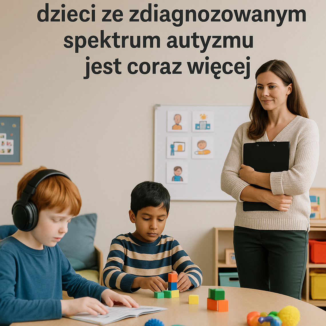 Ekspertka: dzieci ze zdiagnozowanym spektrum autyzmu jest coraz więcej