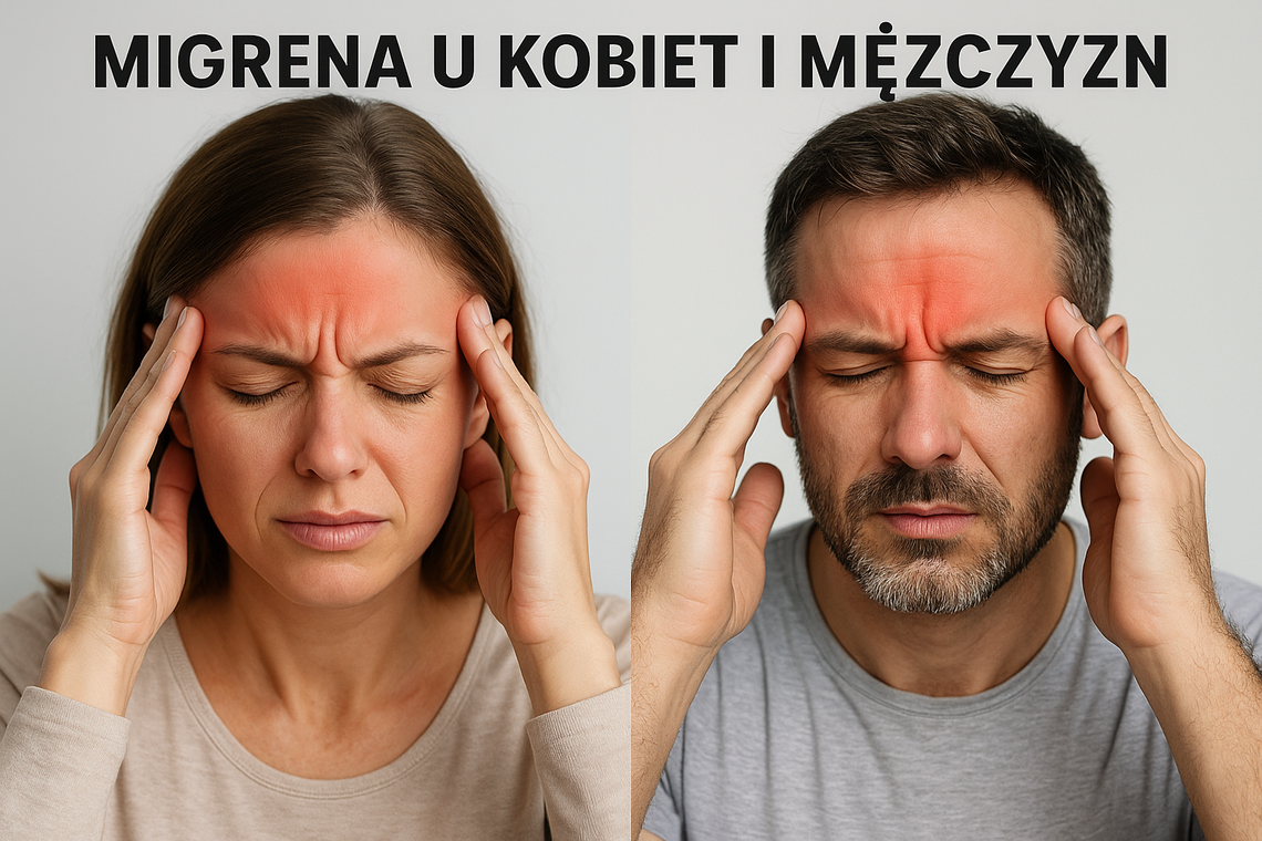 Ekspertka: przebieg napadów migreny u kobiet i mężczyzn się różni Ekspertka: przebieg napadów migreny u kobiet i mężczyzn się różni
