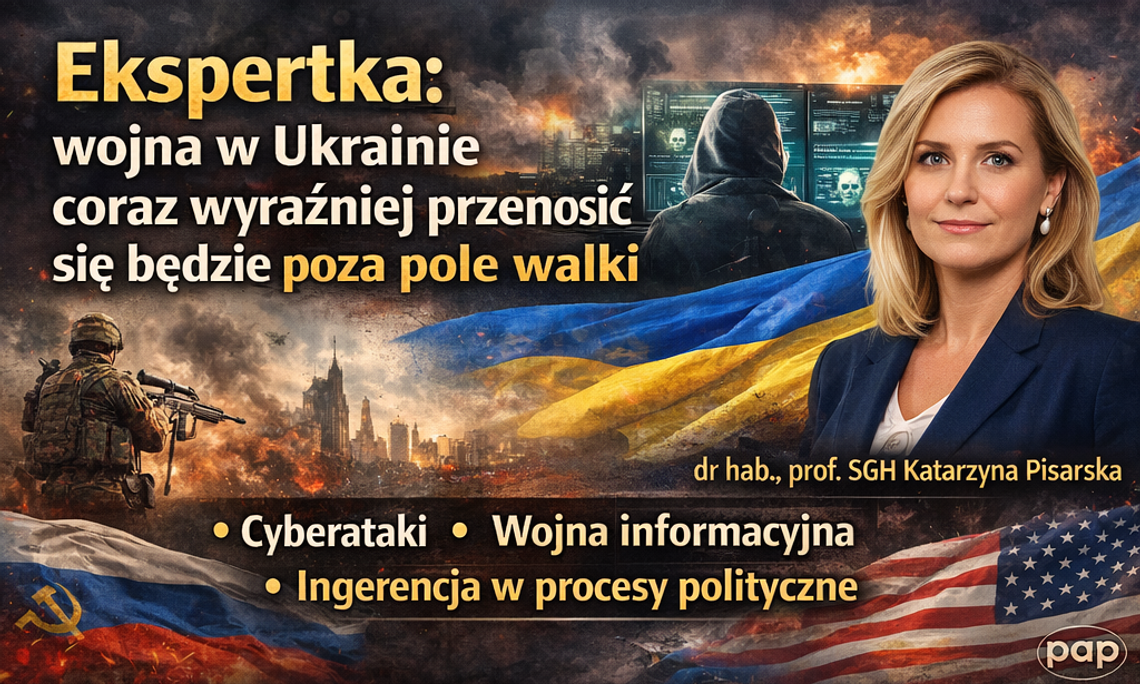 Ekspertka: wojna w Ukrainie coraz wyraźniej przenosić się będzie poza pole walki