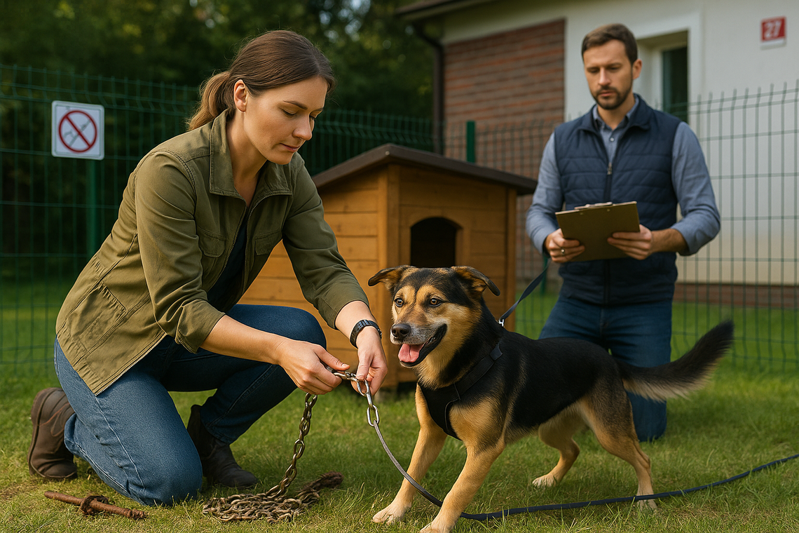 Ekspertka: zakaz trzymania psów na uwięzi to zmiana wyczekiwana od lat Ekspertka: zakaz trzymania psów na uwięzi to zmiana wyczekiwana od lat
