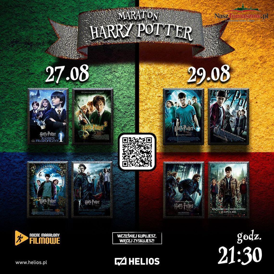 Ekspres do Hogwartu zatrzyma się w Tomaszowie. Dwie noce z całą sagą o Harrym Potterze