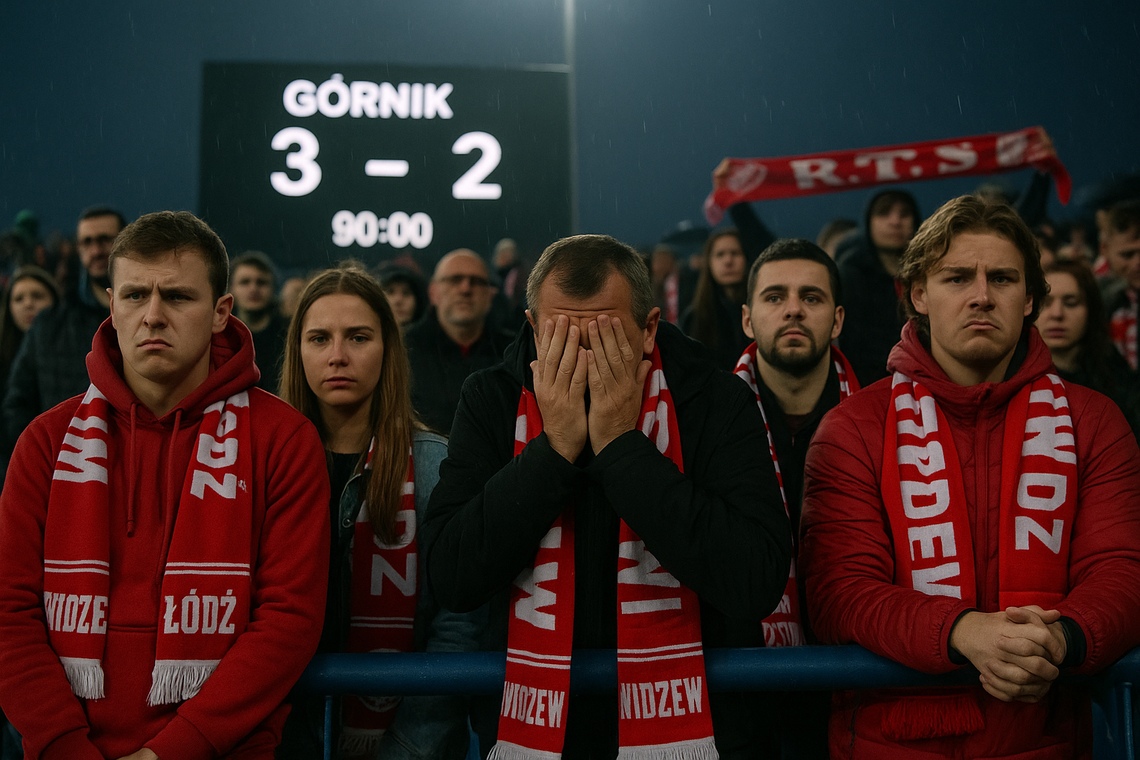 Ekstraklasa piłkarska - Górnik - Widzew 3:2