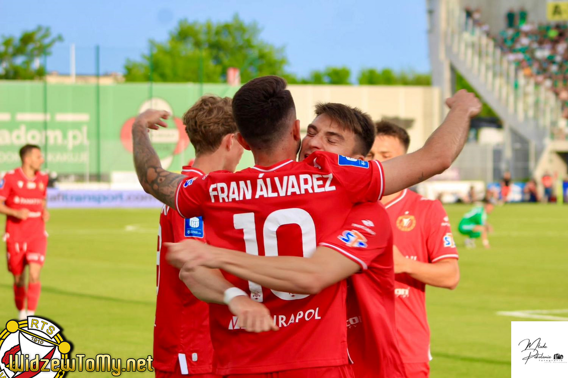 Ekstraklasa piłkarska - Radomiak - Widzew 1:3