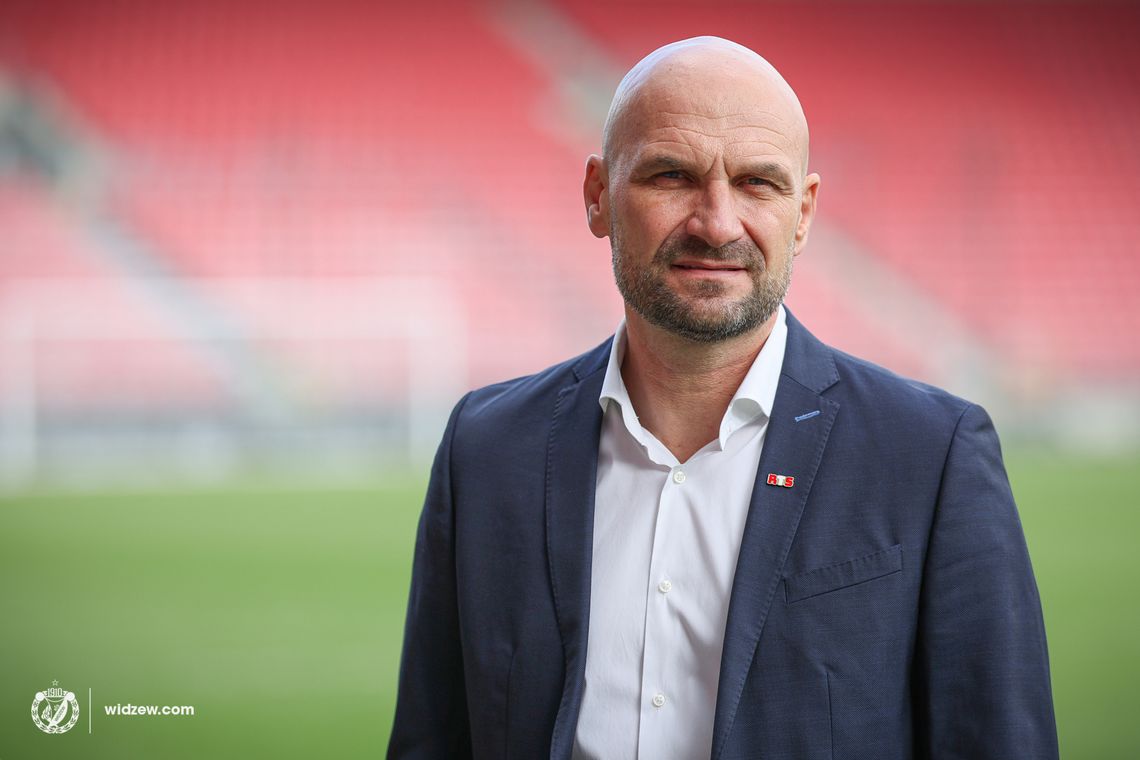 Ekstraklasa piłkarska – trener Widzewa przed Legią: o zwycięstwo od pierwszej minuty
