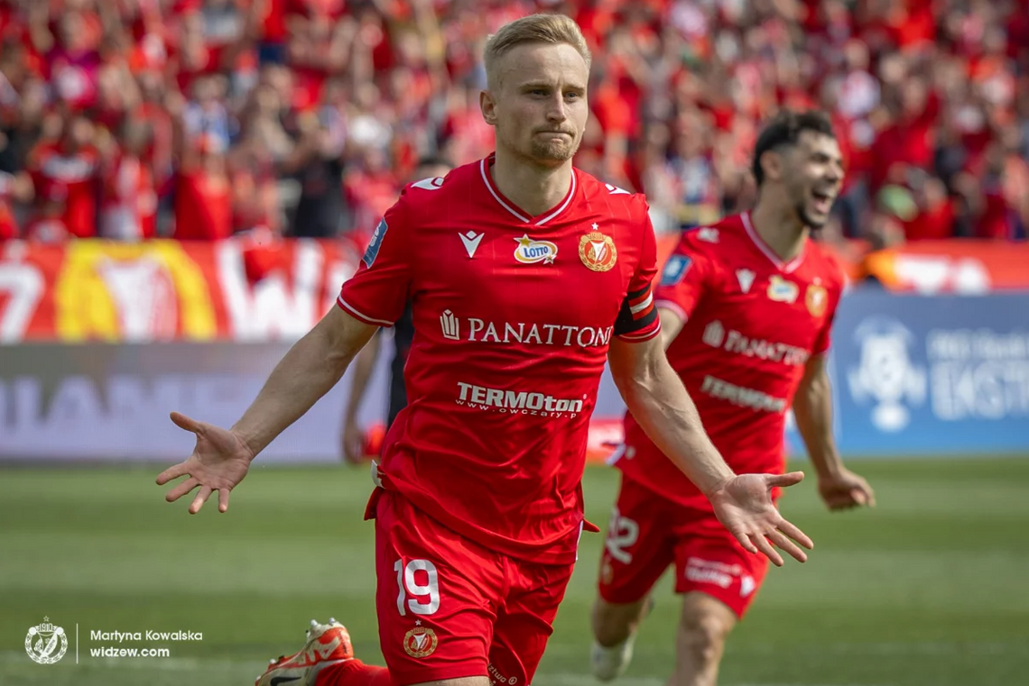 Ekstraklasa piłkarska - Widzew - GKS 1:0