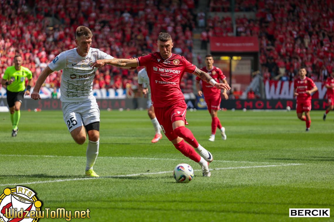 Ekstraklasa piłkarska - Widzew - Zagłębie 1:0