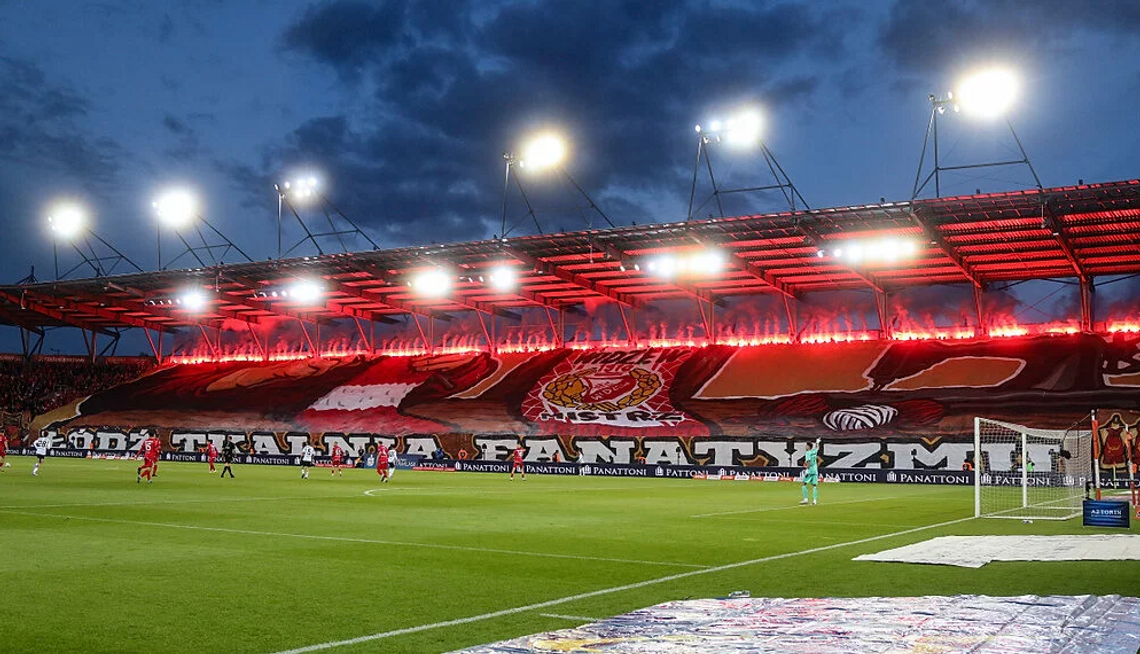 Ekstraklasa piłkarska - zwycięstwo Widzewa w sparingu