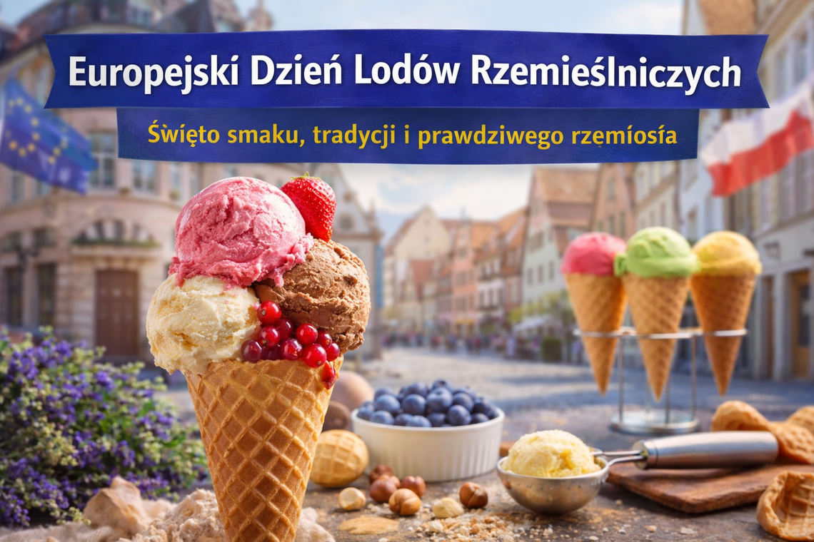Europejski Dzień Lodów Rzemieślniczych – święto smaku, tradycji i prawdziwego rzemiosła