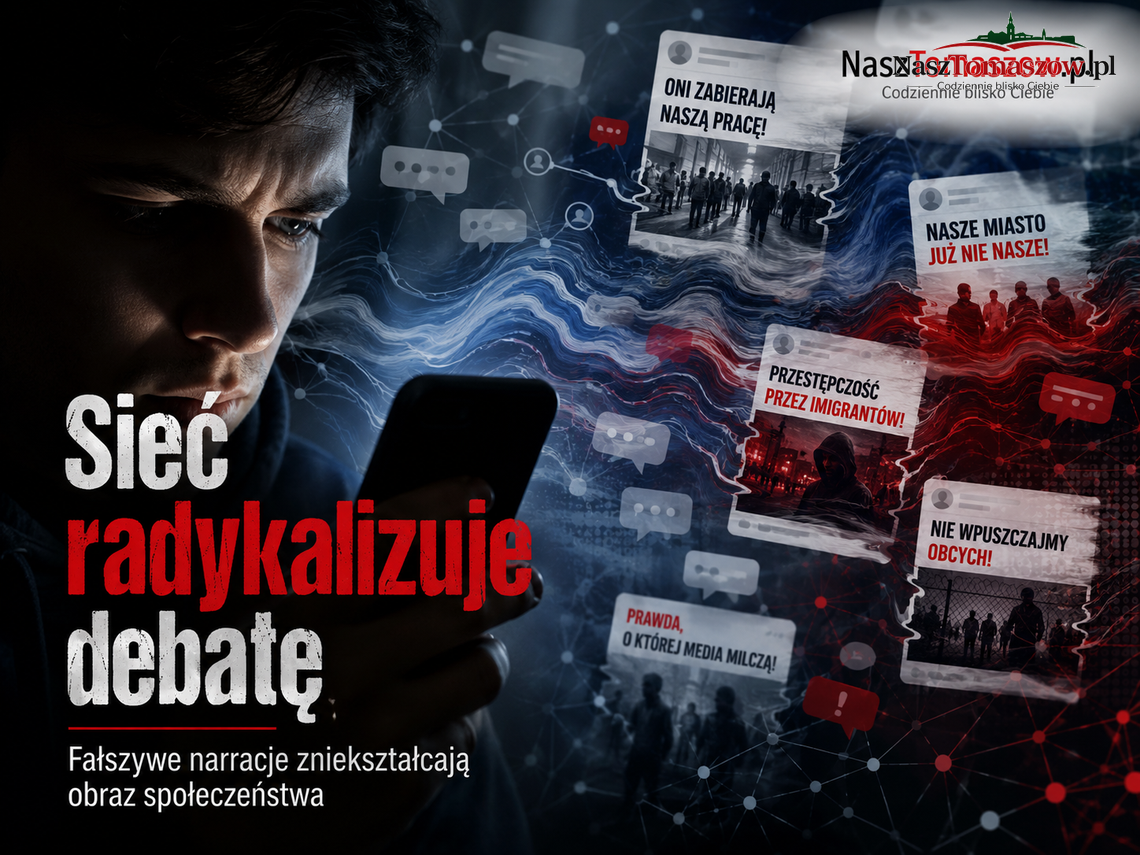 Fałszywe narracje zmieniają nasze postawy. Ekspertka ostrzega przed cyfrową fabryką strachu