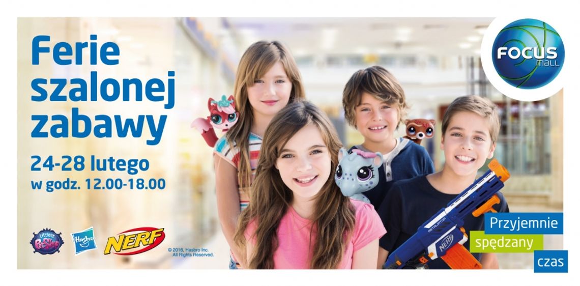 Ferie szalonej zabawy w Focus Mall