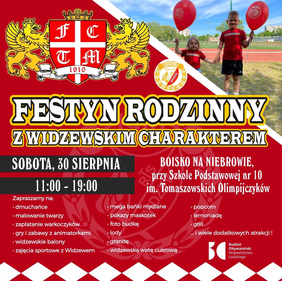 Festyn Rodzinny na Niebrowie – Widzewski Charakter i Moc Atrakcji Festyn Rodzinny na Niebrowie – Widzewski Charakter i Moc Atrakcji